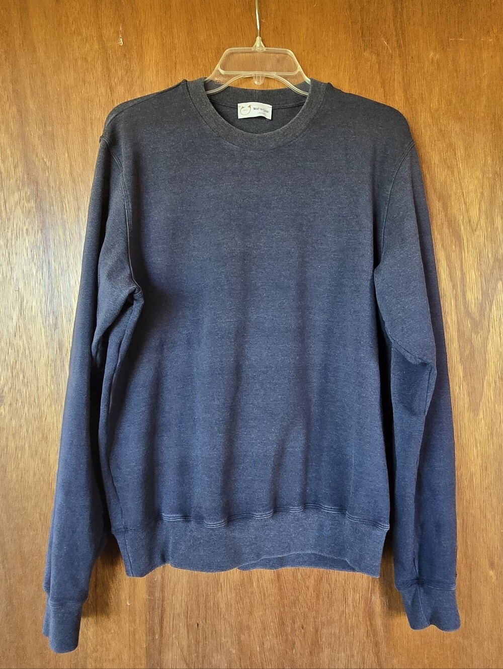 Wolf Vs Goat Heavyweight Jersey Sweatshirt Small Bamboo Sorona S